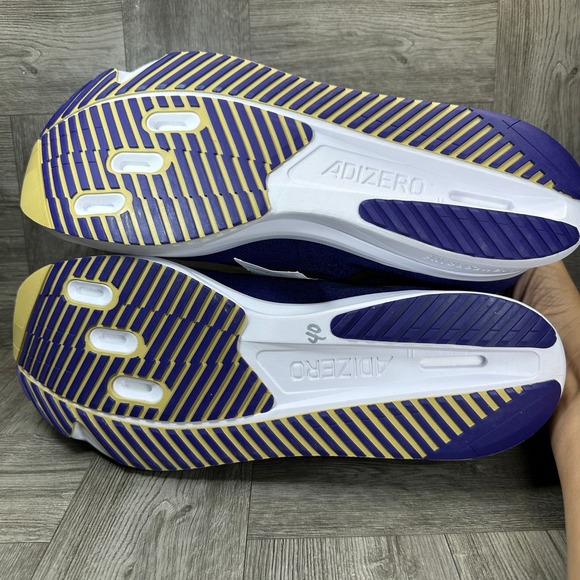 Adidas Adizero SL2 Running Shoes Mens 16 Washington Huskies Purple Gold NEW main image 4